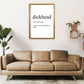 Frendorf | Dickhead Definition Kunstdruck