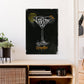 Cosmopolitan Cocktail Schwarz Kunstdruck