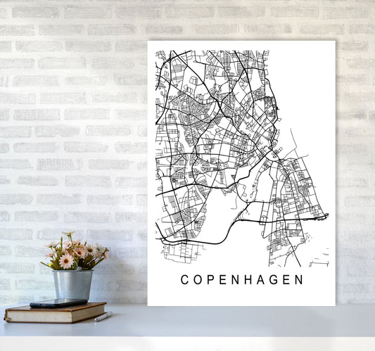 Kopenhagen Kartendruck