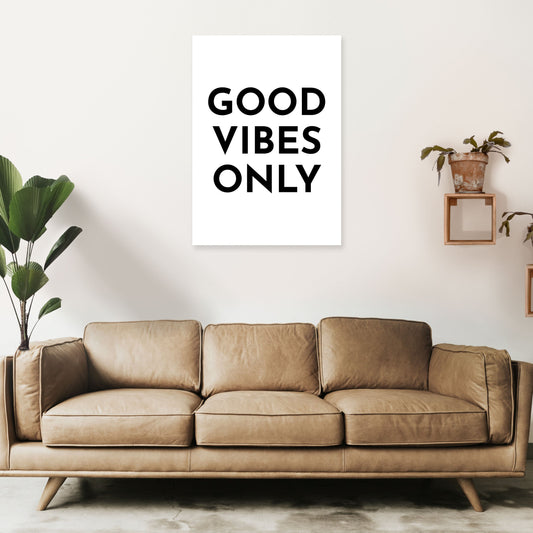 Frendorf | Good Vibes Only Typografie Kunstdruck