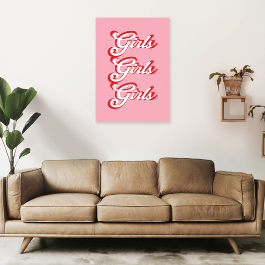 Frendorf | Mädchen Mädchen Mädchen Kunstdruck