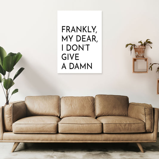 Frendorf | Frankly My Dear Kunstdruck