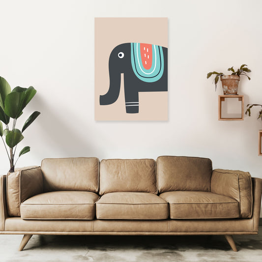 Frendorf | Elefant Neutral Kinder Kunstdruck
