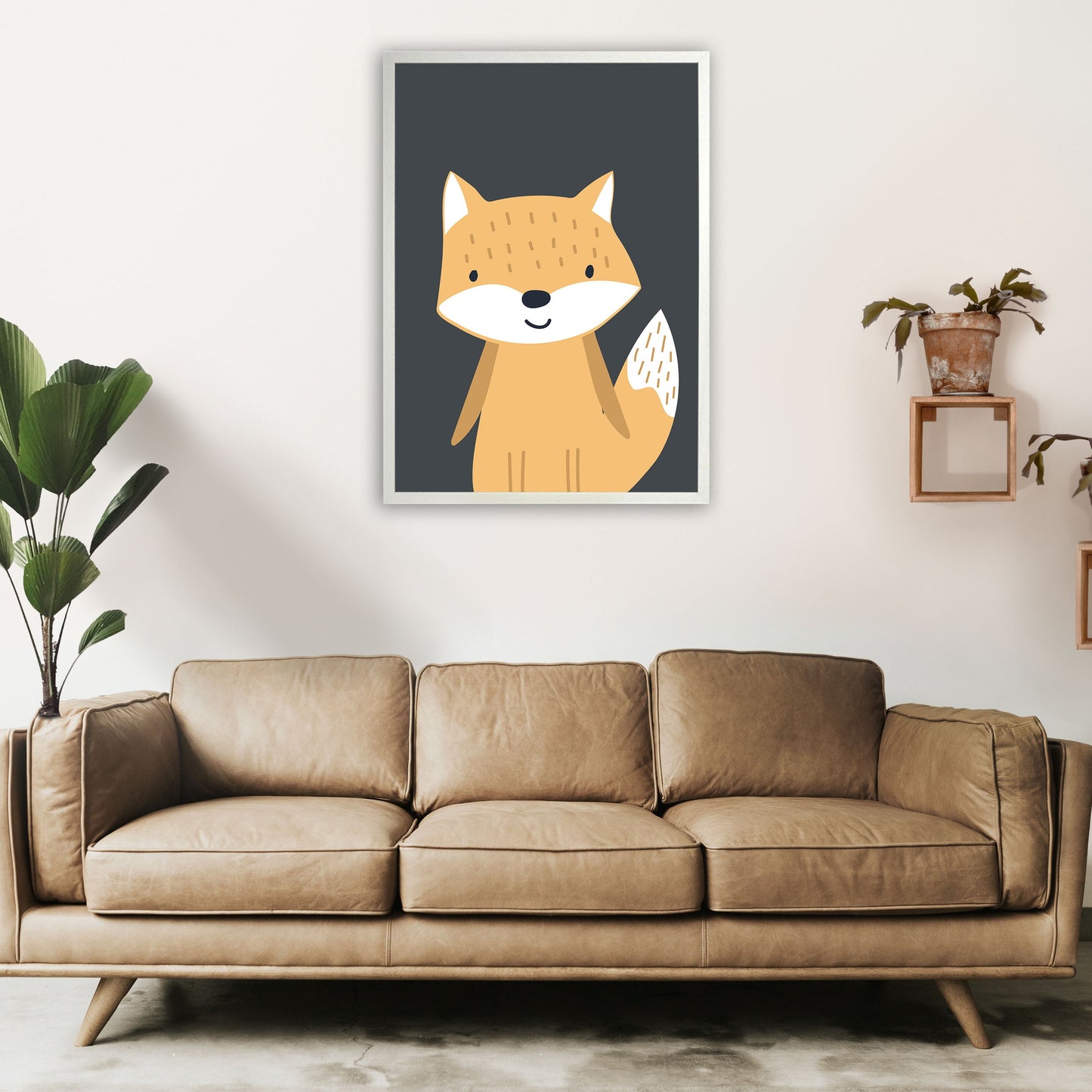 Frendorf | Fox Neutral Kinder Kunstdruck