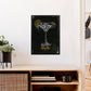 Cosmopolitan Cocktail Schwarz Kunstdruck