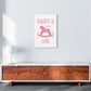 Daddy's Little Girl Rahmen Kunstprint für das Kinderzimmer