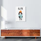 Niedliche Tier Pop Kunst Druck