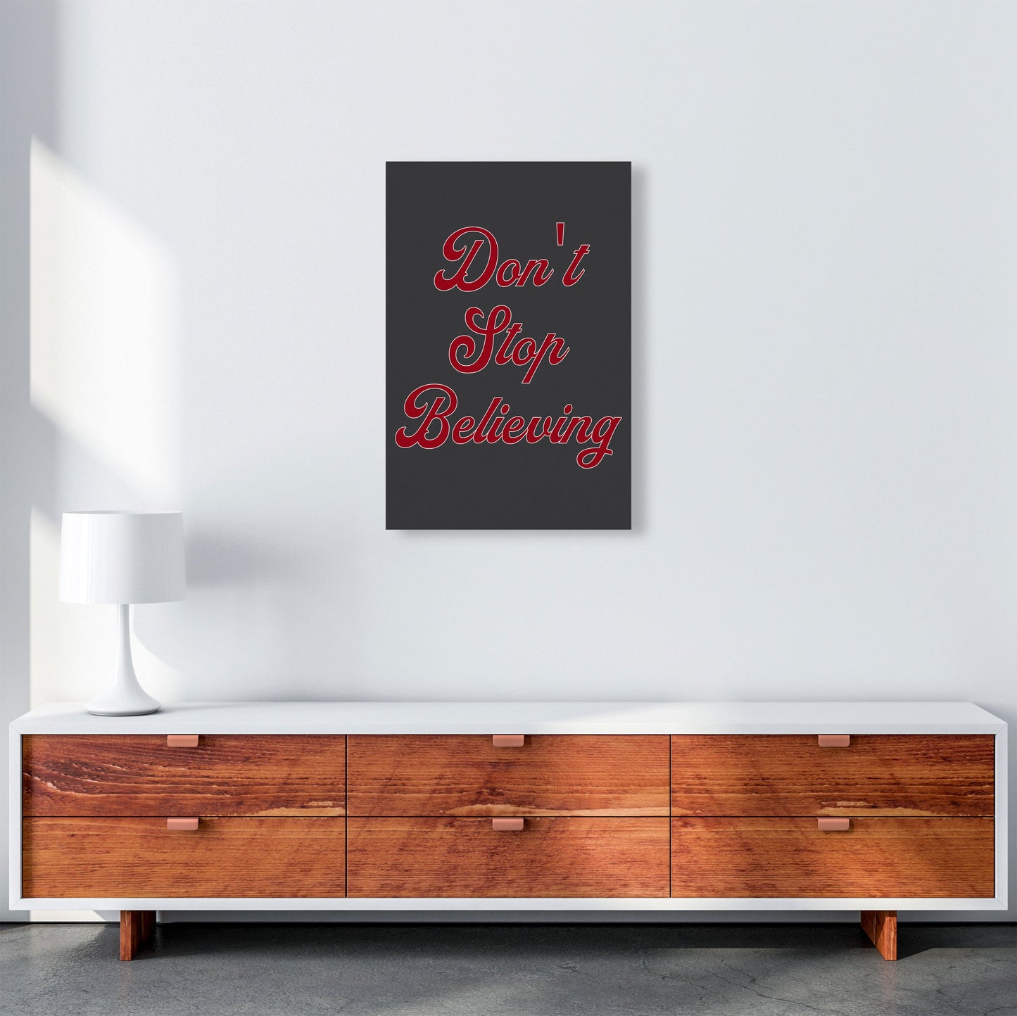 Frendorf | Don't Stop Believing Kunstdruck