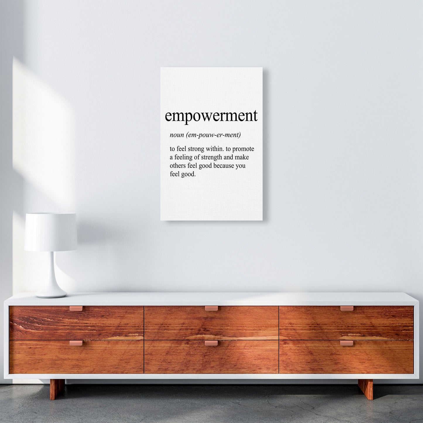 Frendorf | Empowerment Definition Kunstdruck
