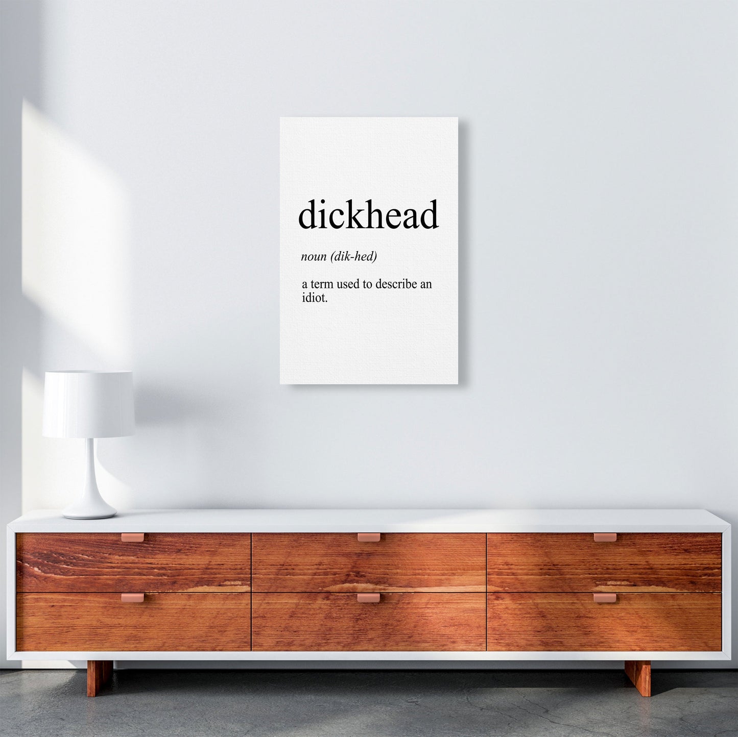 Frendorf | Dickhead Definition Kunstdruck