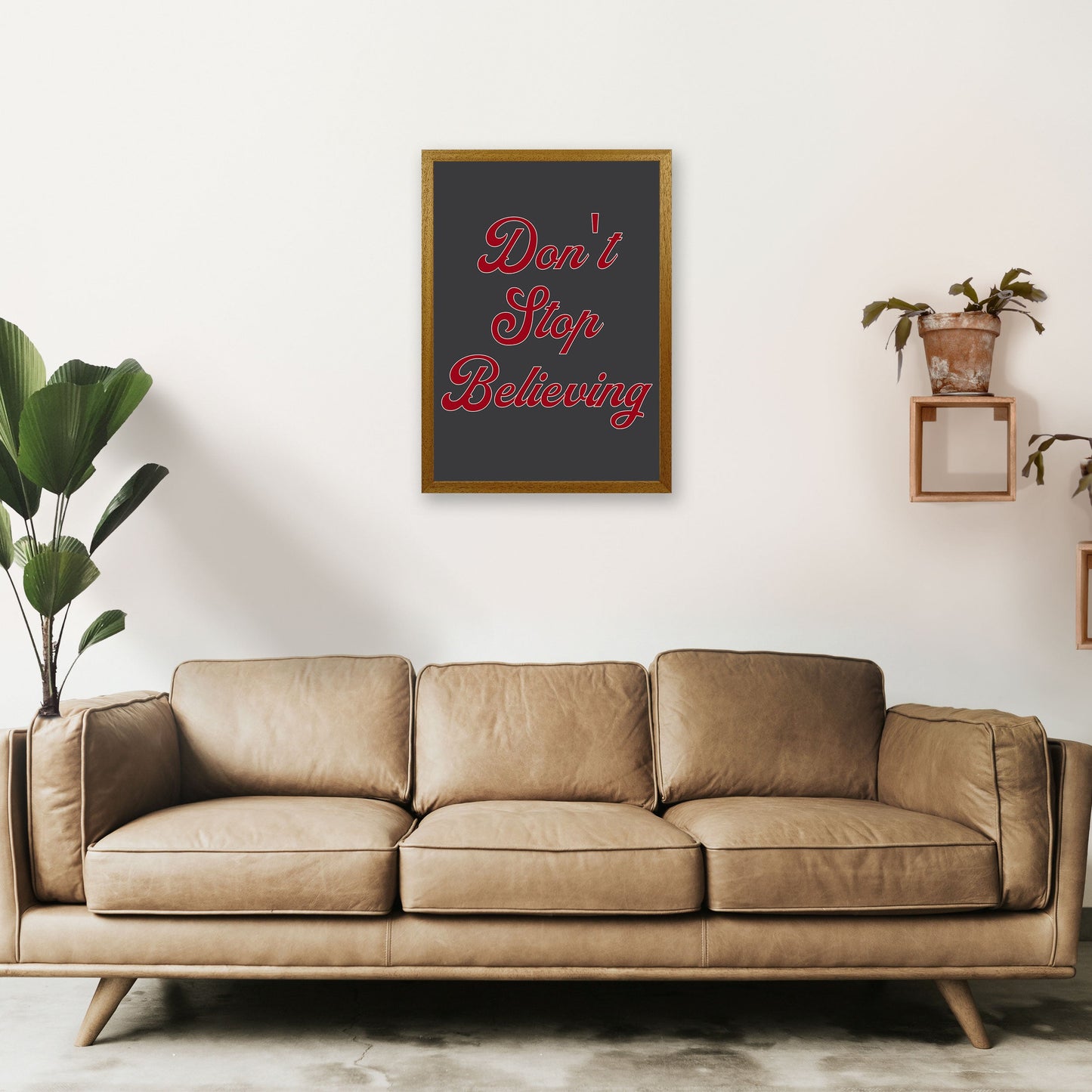 Frendorf | Don't Stop Believing Kunstdruck