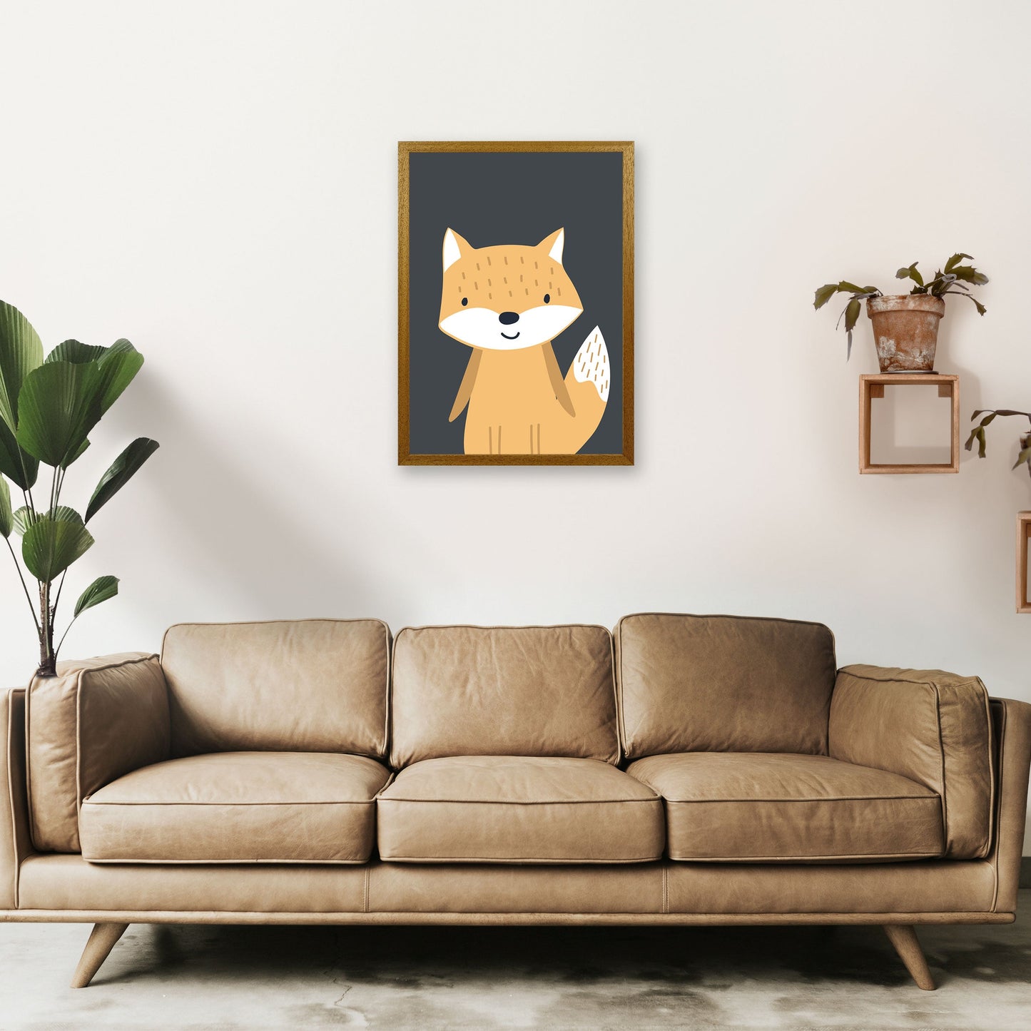 Frendorf | Fox Neutral Kinder Kunstdruck