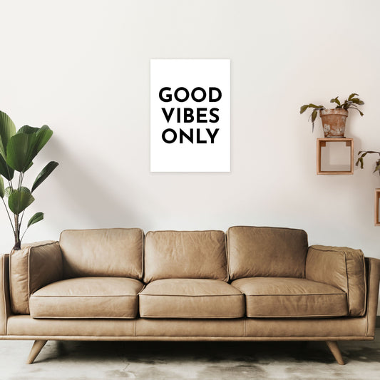 Frendorf | Good Vibes Only Typografie Kunstdruck