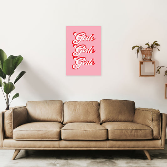 Frendorf | Mädchen Mädchen Mädchen Kunstdruck