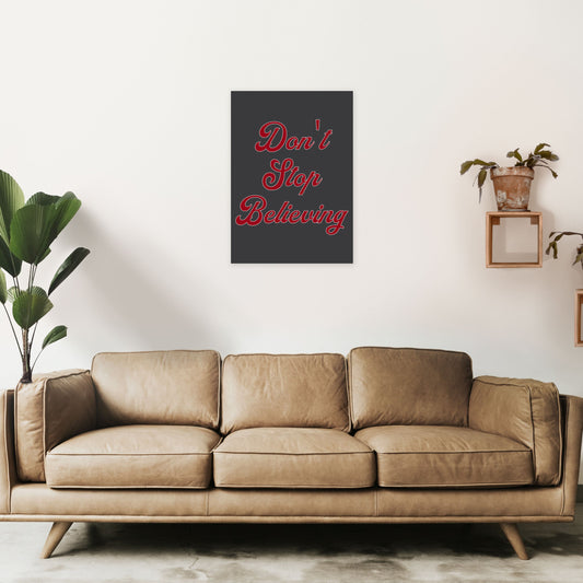 Frendorf | Don't Stop Believing Kunstdruck