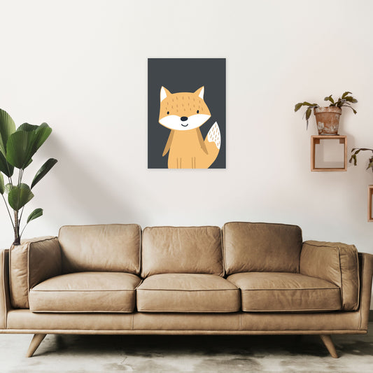 Frendorf | Fox Neutral Kinder Kunstdruck