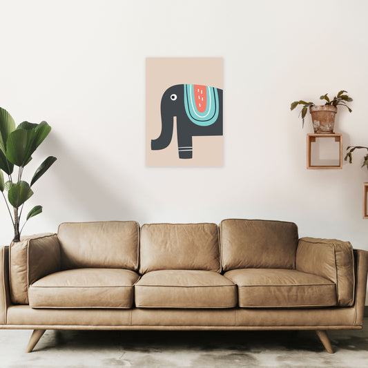 Frendorf | Elefant Neutral Kinder Kunstdruck