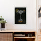 Cosmopolitan Cocktail Schwarz Kunstdruck