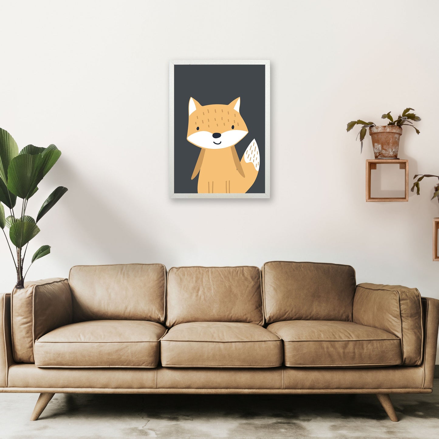 Frendorf | Fox Neutral Kinder Kunstdruck