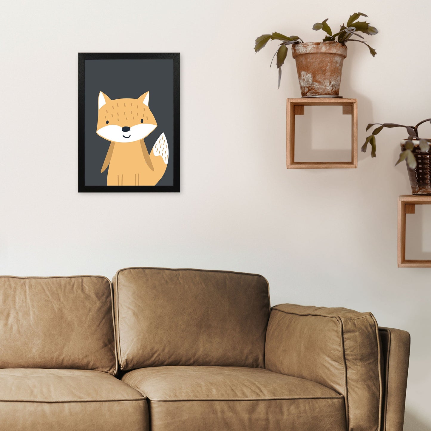 Frendorf | Fox Neutral Kinder Kunstdruck