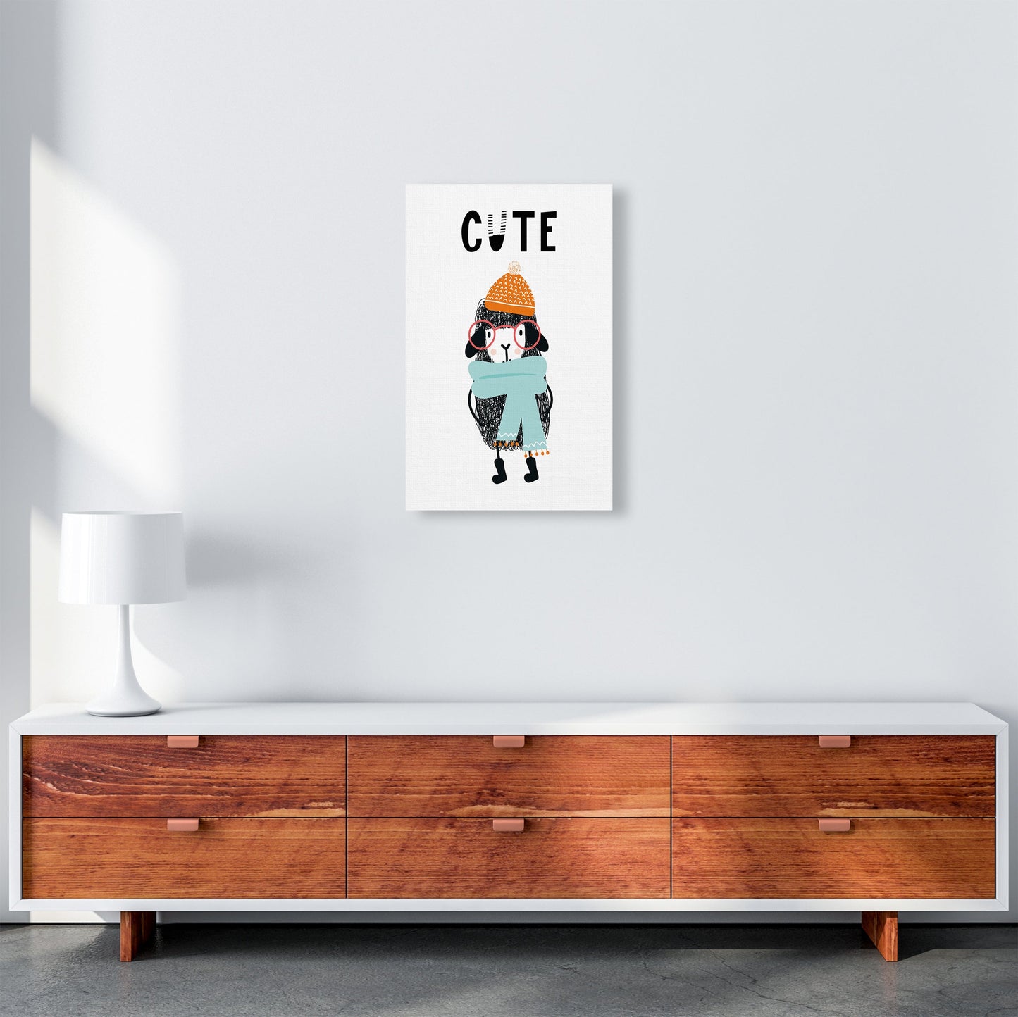 Niedliche Tier Pop Kunst Druck