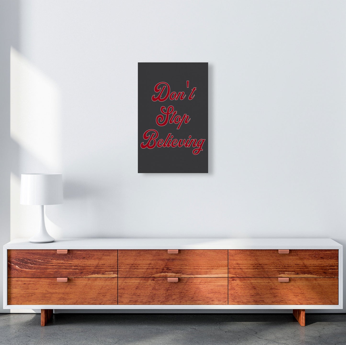 Frendorf | Don't Stop Believing Kunstdruck