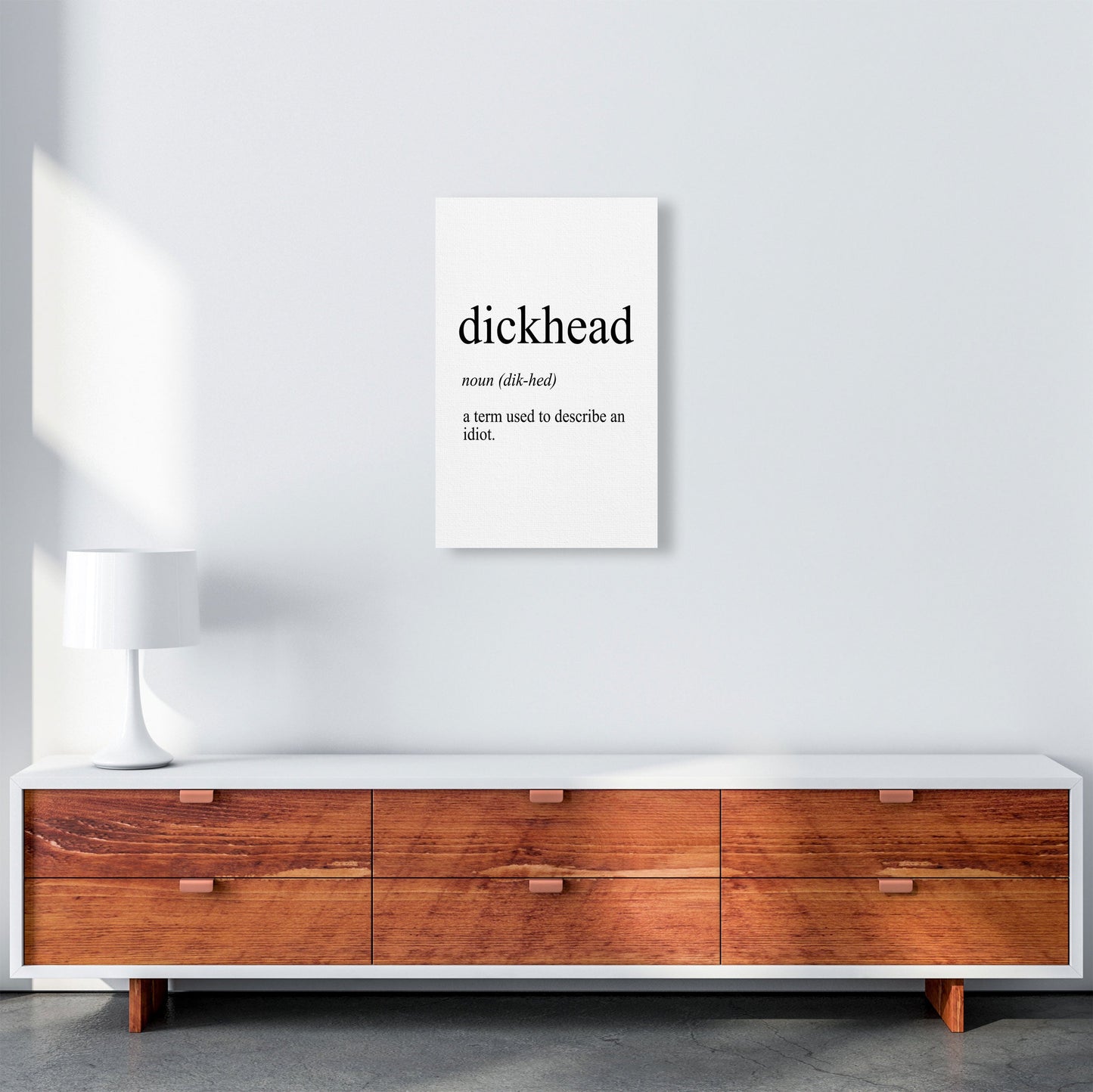 Frendorf | Dickhead Definition Kunstdruck