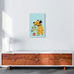 Bearded Dog Kunstdruck von Pixy Paper