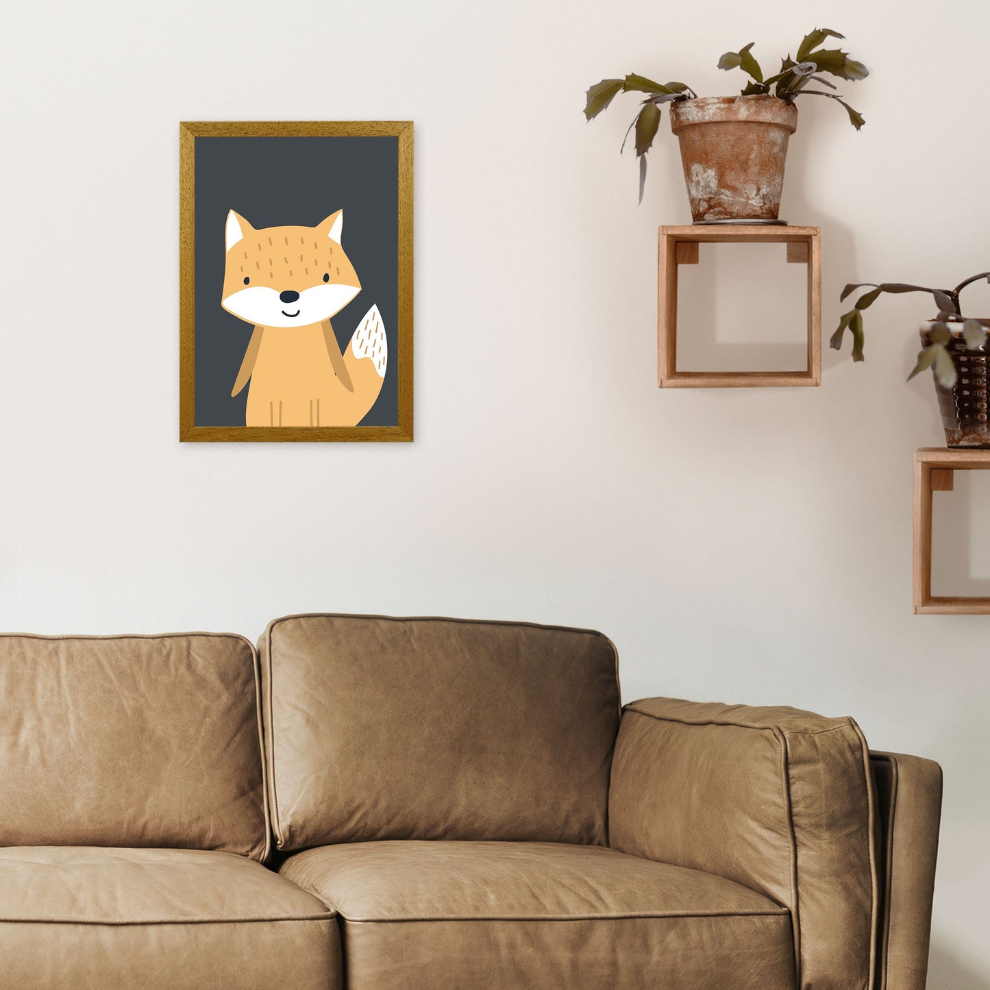 Frendorf | Fox Neutral Kinder Kunstdruck