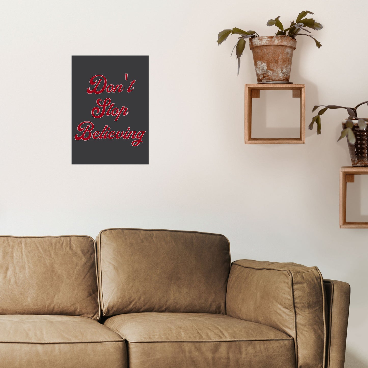 Frendorf | Don't Stop Believing Kunstdruck