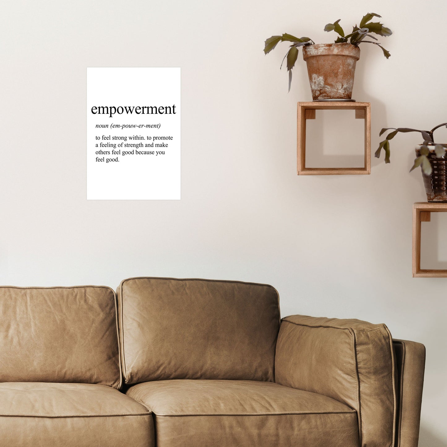 Frendorf | Empowerment Definition Kunstdruck