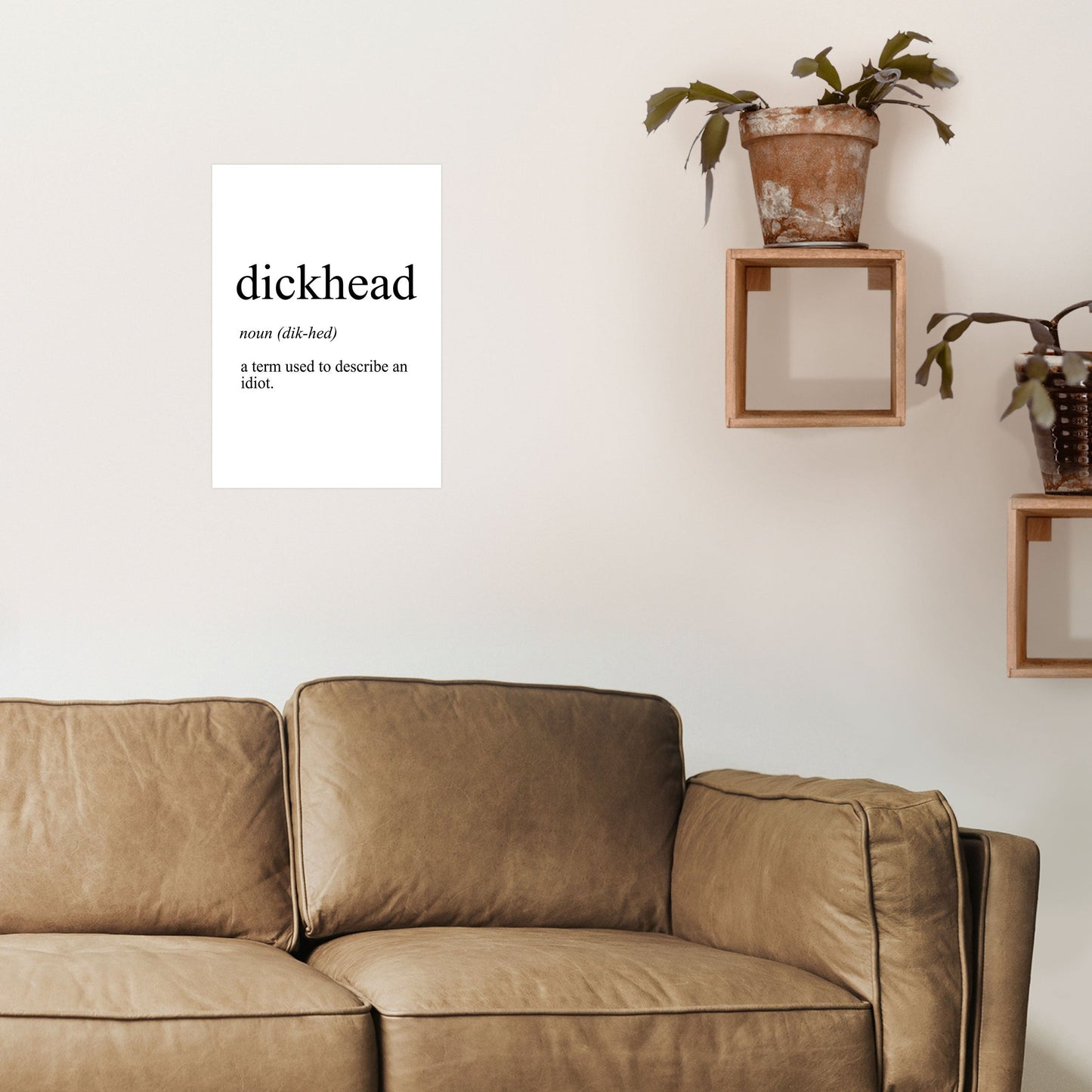 Frendorf | Dickhead Definition Kunstdruck