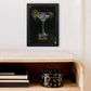 Cosmopolitan Cocktail Schwarz Kunstdruck
