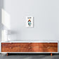Niedliche Tier Pop Kunst Druck