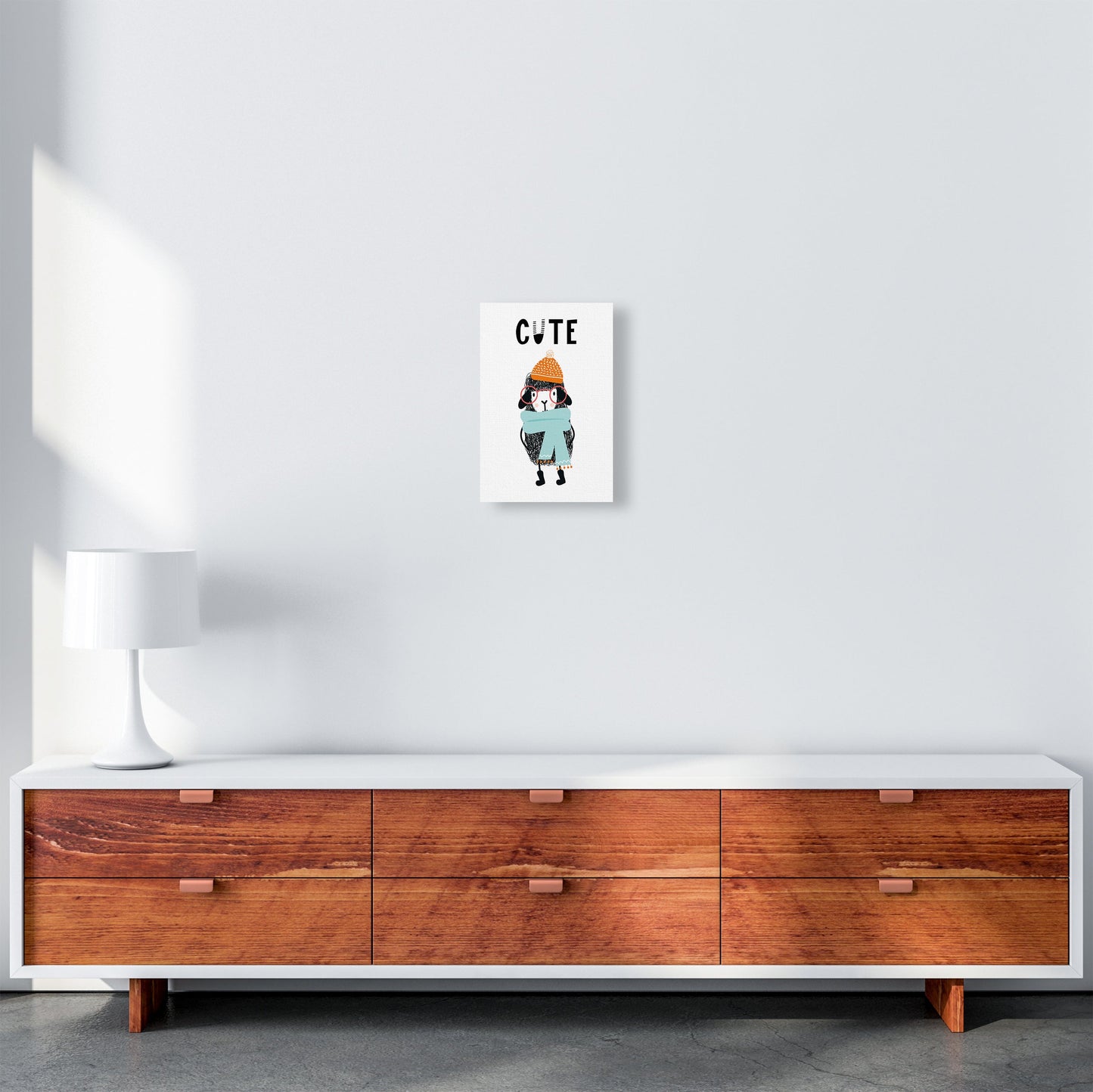 Niedliche Tier Pop Kunst Druck