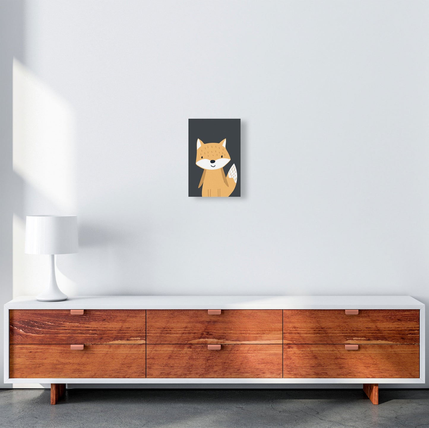 Frendorf | Fox Neutral Kinder Kunstdruck