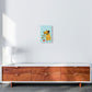 Bearded Dog Kunstdruck von Pixy Paper