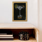 Cosmopolitan Cocktail Schwarz Kunstdruck