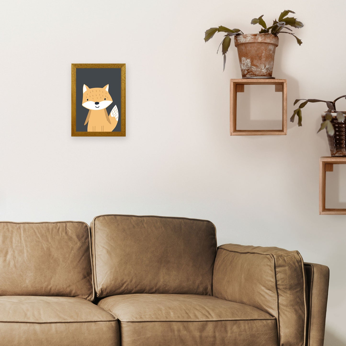 Frendorf | Fox Neutral Kinder Kunstdruck