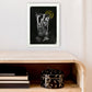 Cuba Libre Cocktail Schwarz Kunstdruck