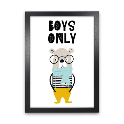 Jungen Nur Tier Pop Art Druck