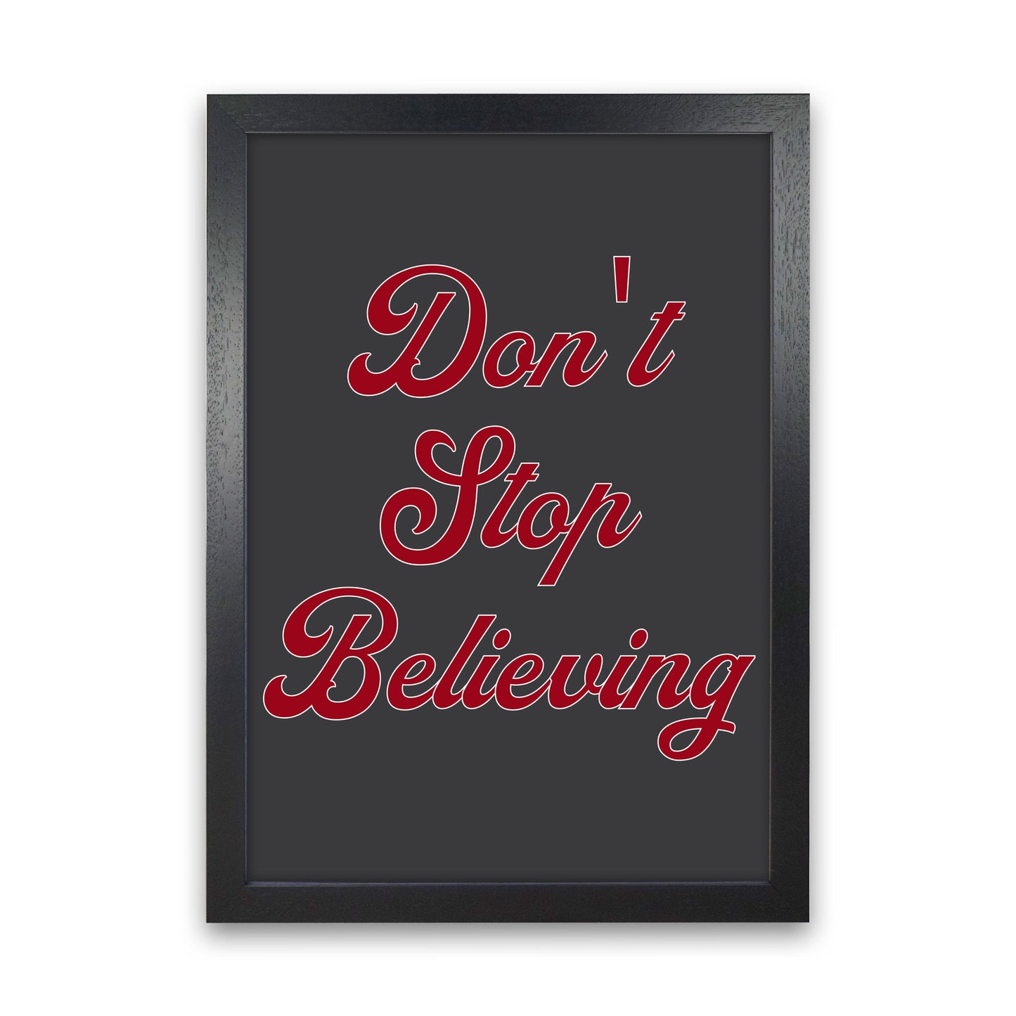 Frendorf | Don't Stop Believing Kunstdruck