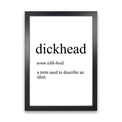 Frendorf | Dickhead Definition Kunstdruck