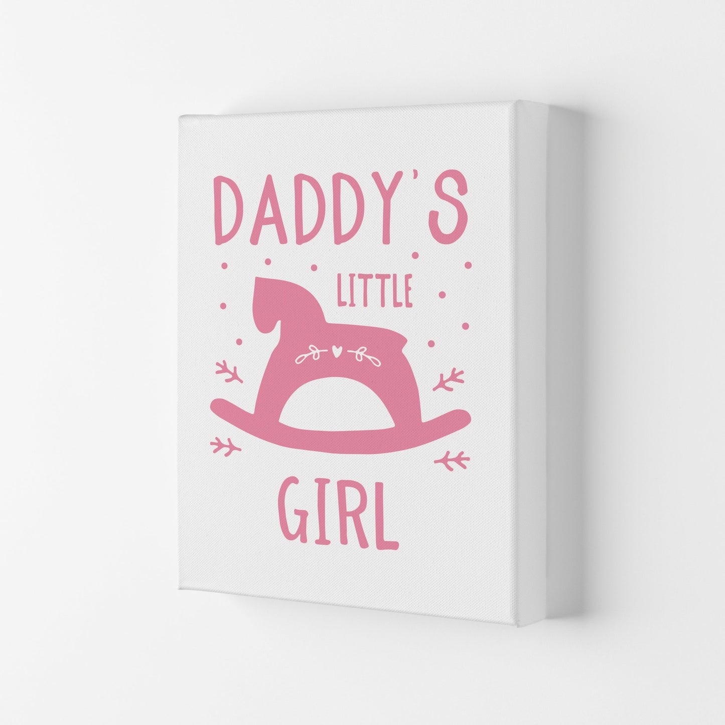 Daddy's Little Girl Rahmen Kunstprint für das Kinderzimmer