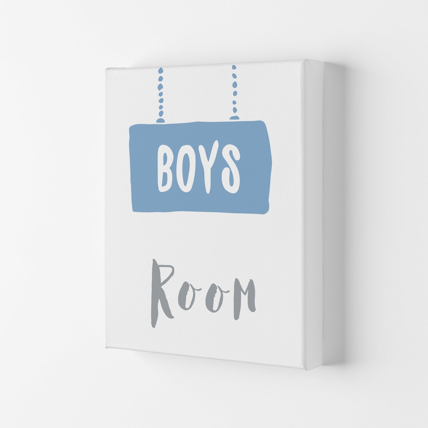 Jungenzimmer Blau Rahmendes Kinderzimmer Wandkunst Druck