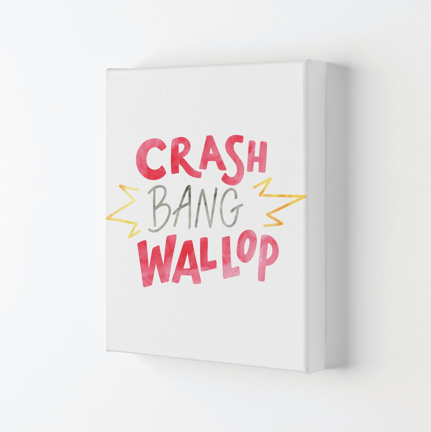 Crash Bang Wallop Aquarell Moderner Druck