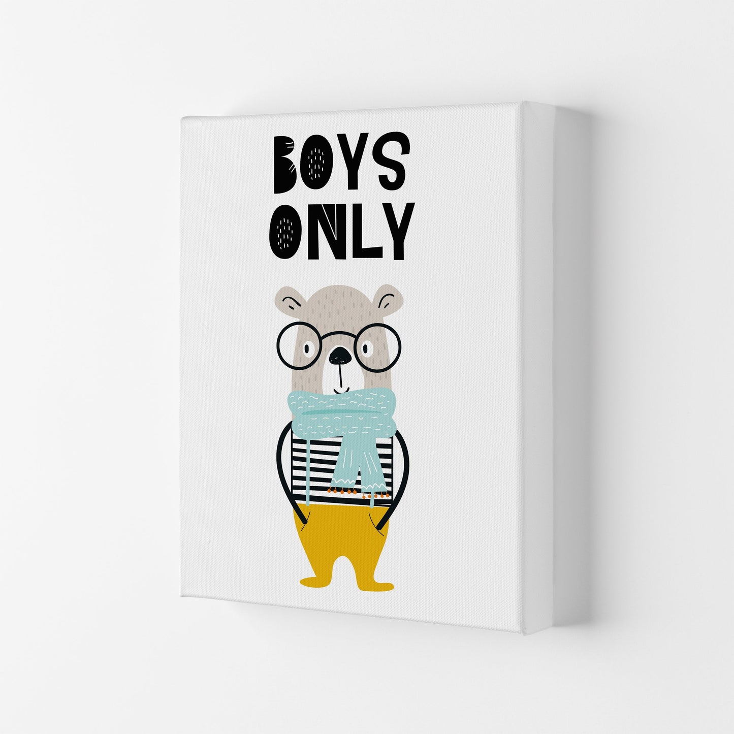 Jungen Nur Tier Pop Art Druck