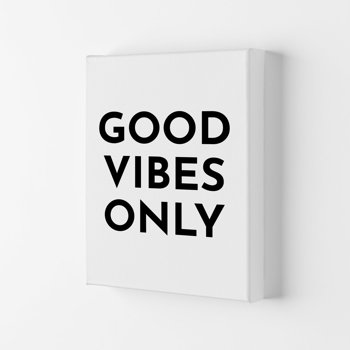 Frendorf | Good Vibes Only Typografie Kunstdruck