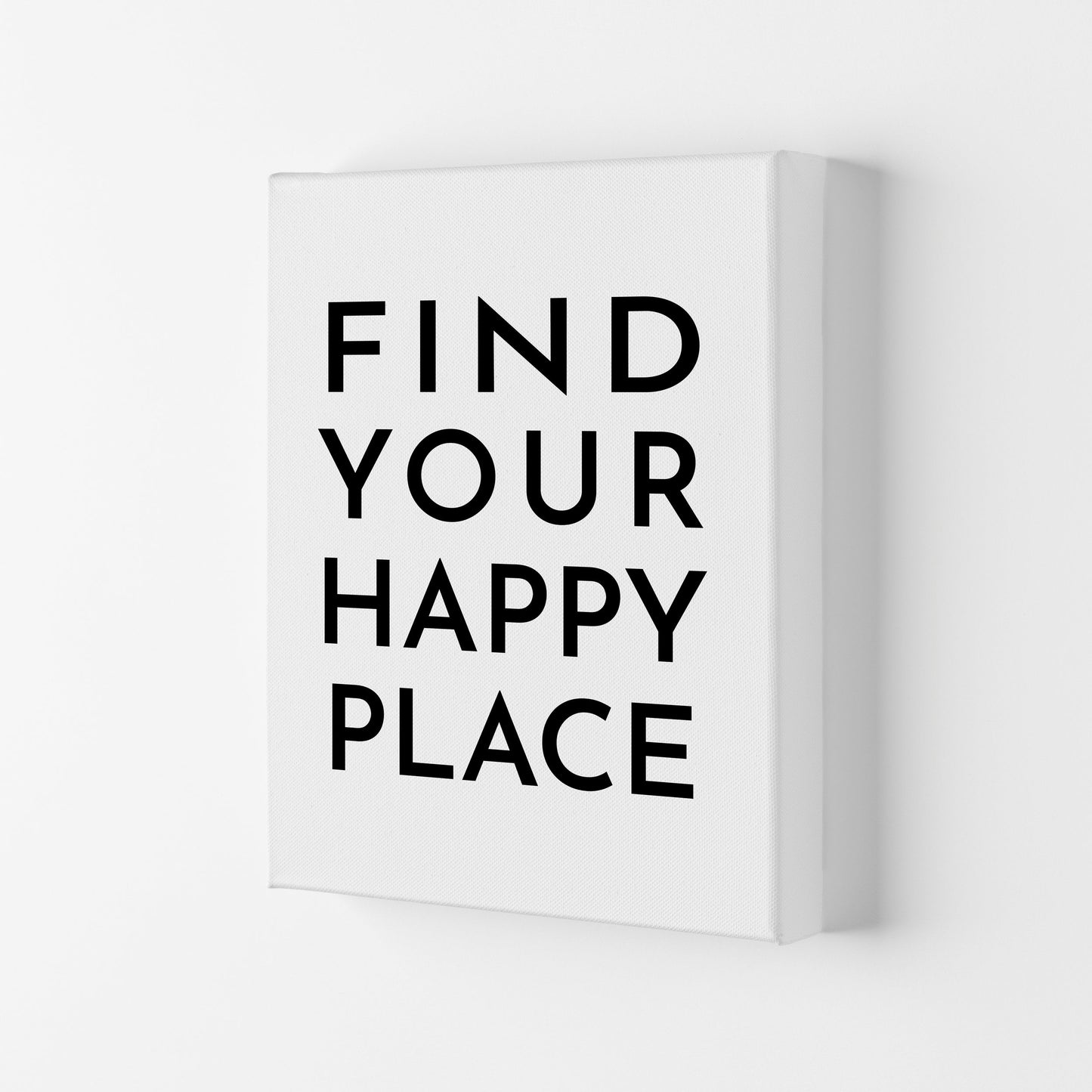 Frendorf | Finde Deinen Glücksort Typografie Kunstdruck