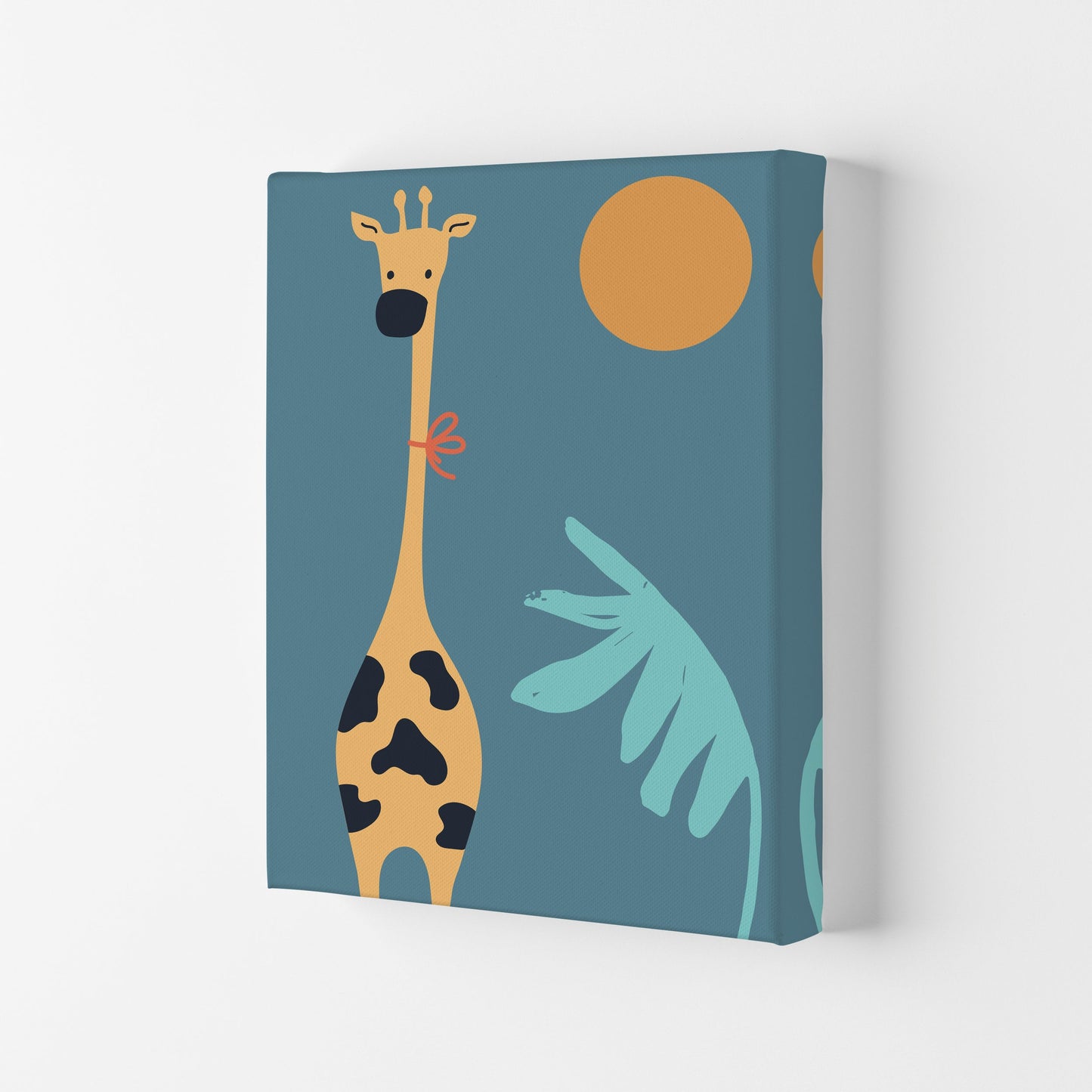 Frendorf | Giraffe Neutrale Kinder Kunstdruck